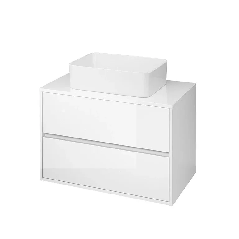 Шафка під умивальник Crea 80 White, Cersanit