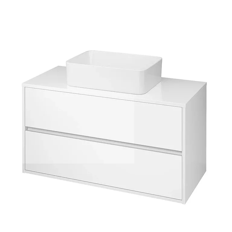 Шафка під умивальник Crea 100 White, Cersanit