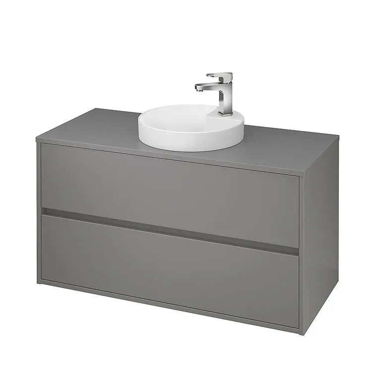 Шафка під умивальник Crea 100 Grey matt, Cersanit