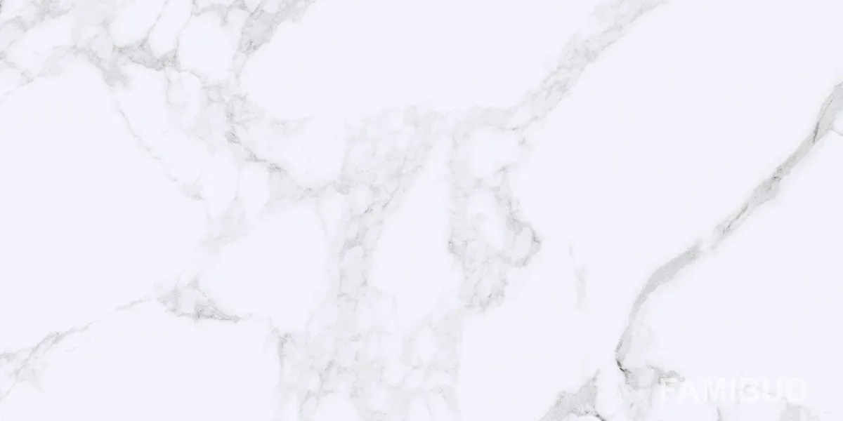 Плитка стінова Marmo Bianco, 300×600×9, Білий, Golden Tile