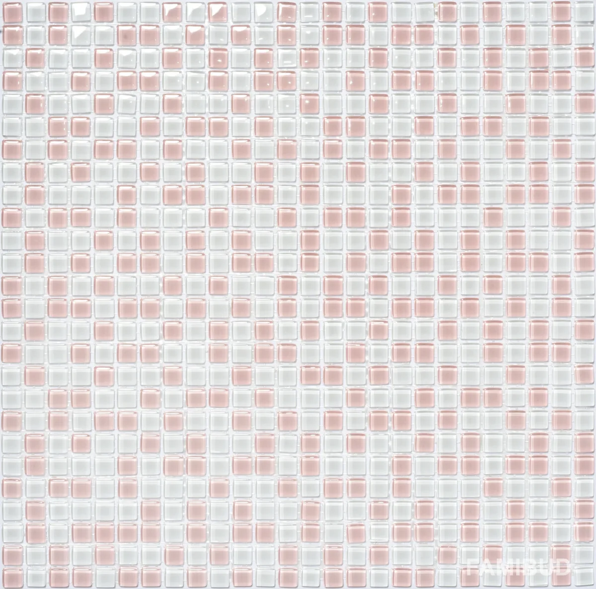 Мозаїка C2 White-Pink W, 300×300×4, Котто Кераміка