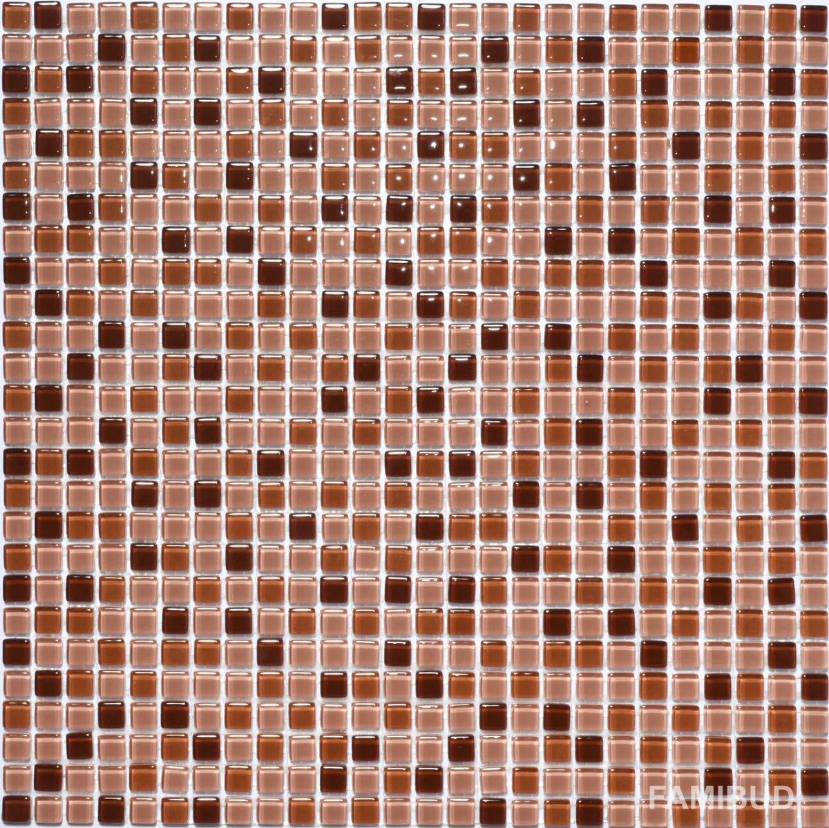 Мозаїка C3 Brown d-Brown m-Brown W, 300×300×4, Котто Кераміка
