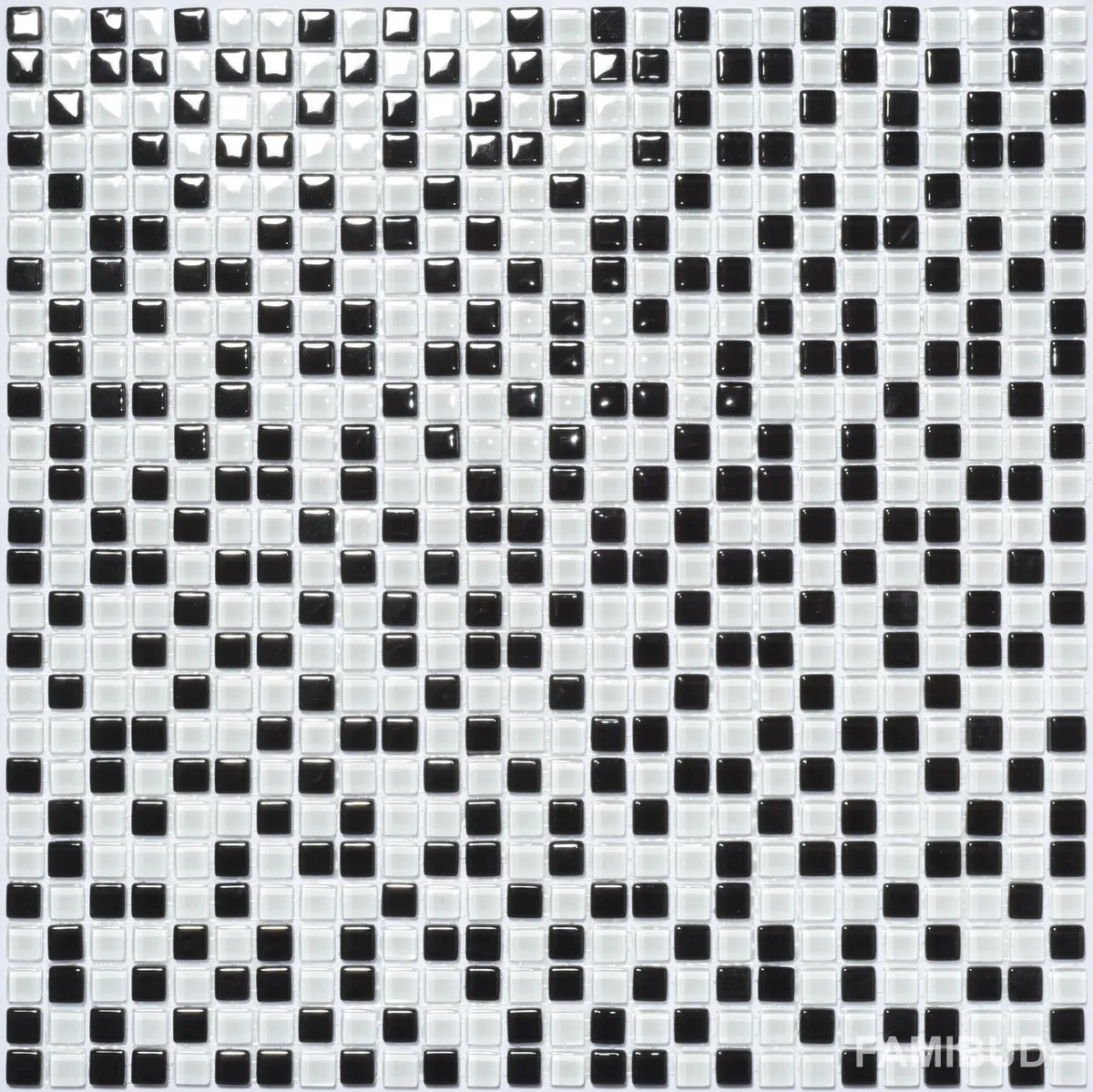 Мозаїка C2 Black-White, 300×300×4, Котто Кераміка