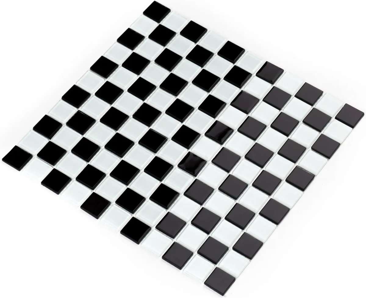 Мозаїка GM 4001 С2 Black-White, 300×300×4, Котто Кераміка