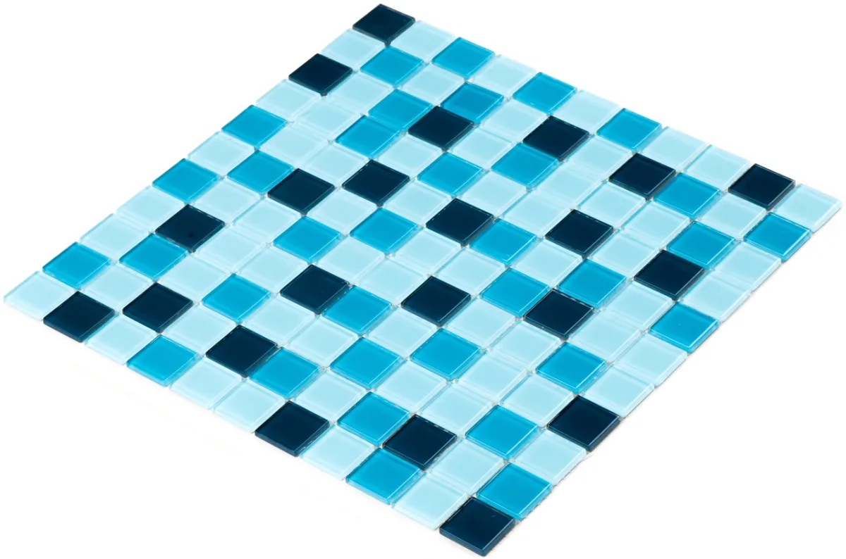 Мозаїка GM 4020 C3 Cerulean D-Cerulean M-Cerulean W, 300×300×4, Котто Кераміка