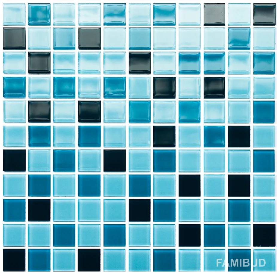 Мозаїка GM 4020 C3 Cerulean D-Cerulean M-Cerulean W, 300×300×4, Котто Кераміка