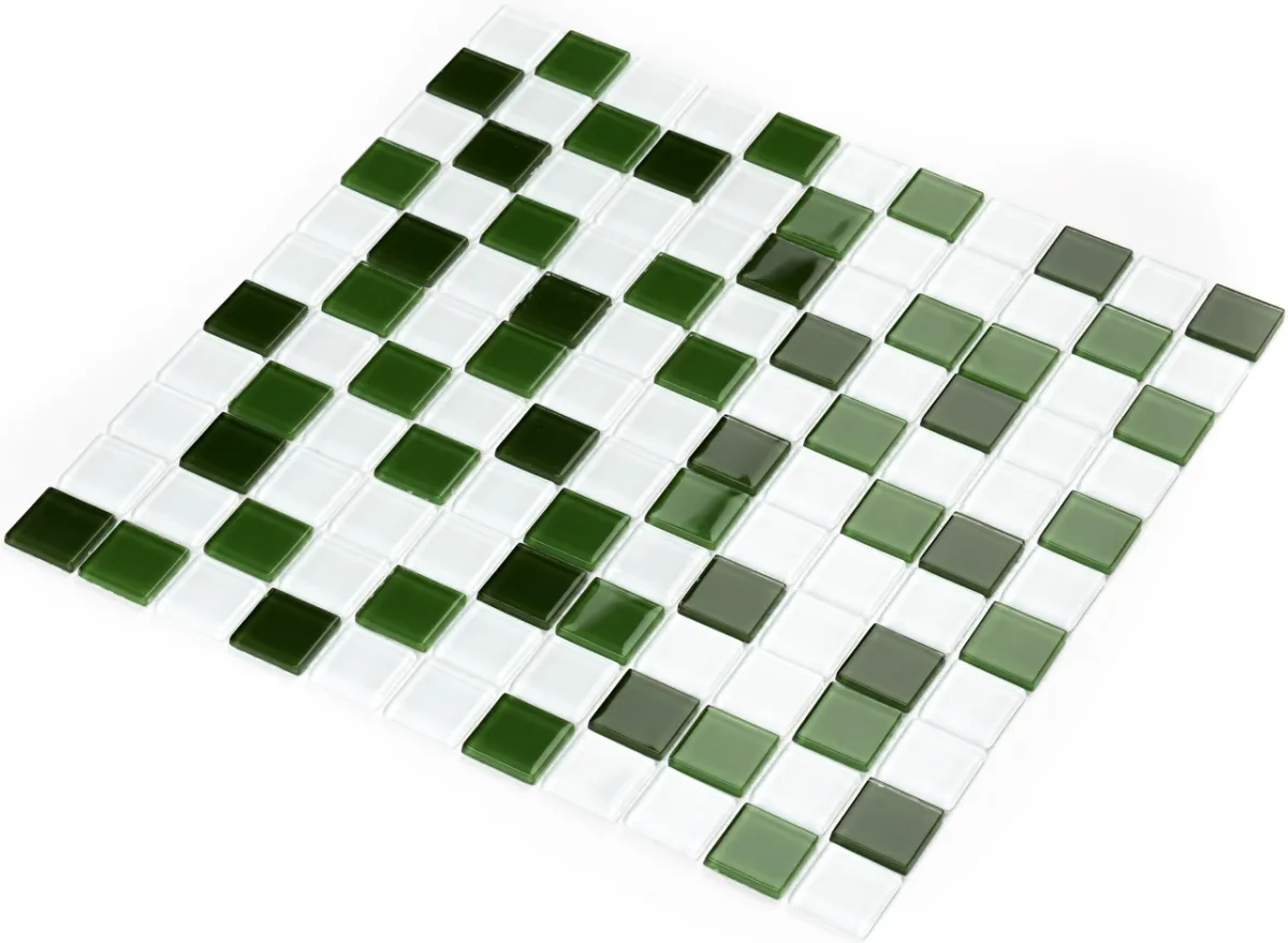 Мозаїка GM 4030 C3 Green D-Green M-White, 300×300×4, Котто Кераміка