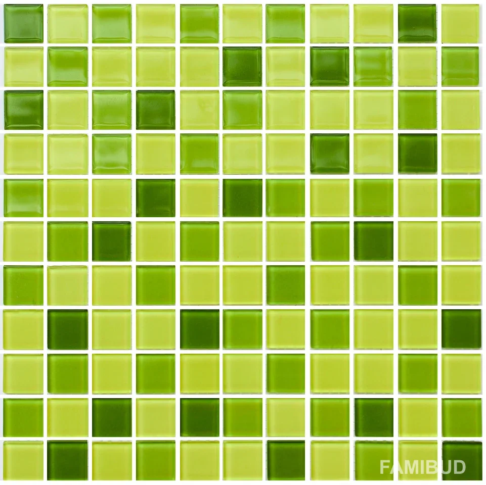 Мозаїка GM 4031 C3 Lime D-Lime M-Lime W, 300×300×4, Котто Кераміка