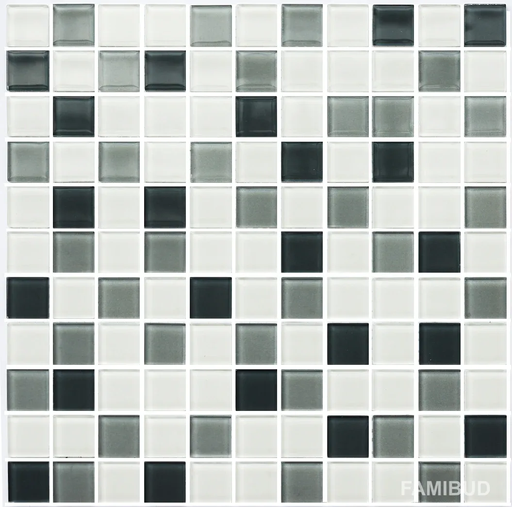 Мозаїка GM 4043 C3 Steel D-Steel M-White, 300×300×4, Котто Кераміка