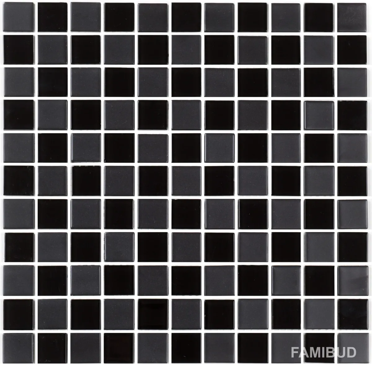 Мозаїка GM 4057 C2 Black MATT-Black, 300×300×4, Котто Кераміка