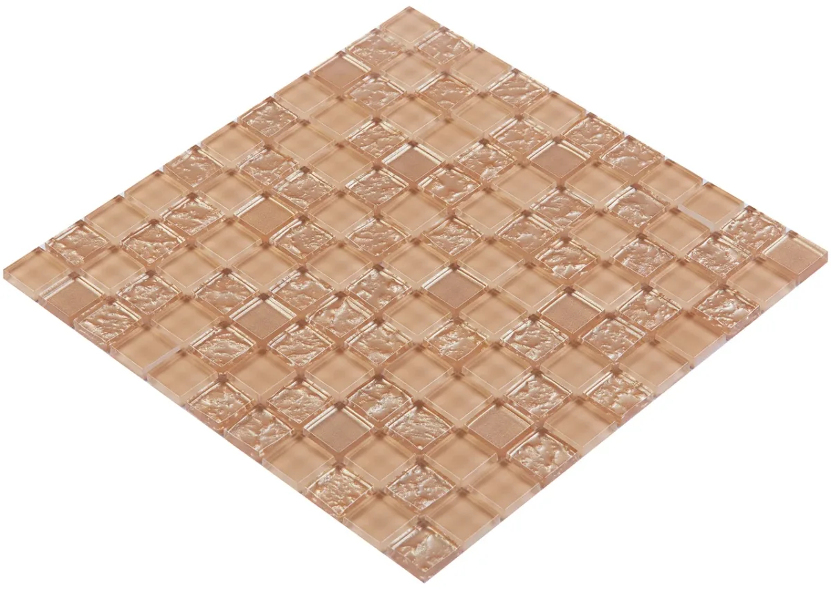 Мозаїка GM 8004 C2 Beige pearl S1 Beige beige pearl 25×25 Кераміка Лео Україна, 300×300×8, Котто Кераміка