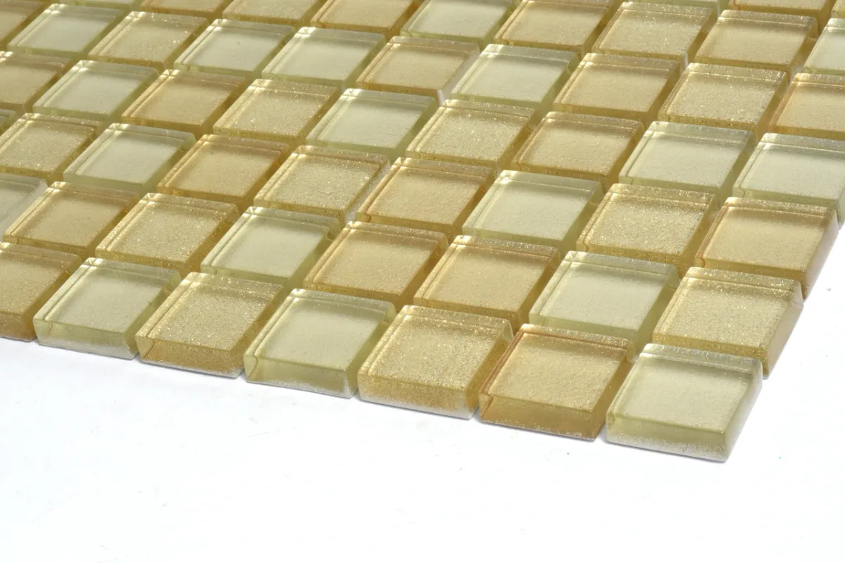 Мозаїка GM 8012 C3 Gold Brocade-Gold-Champagne, 300×300×8, Котто Кераміка