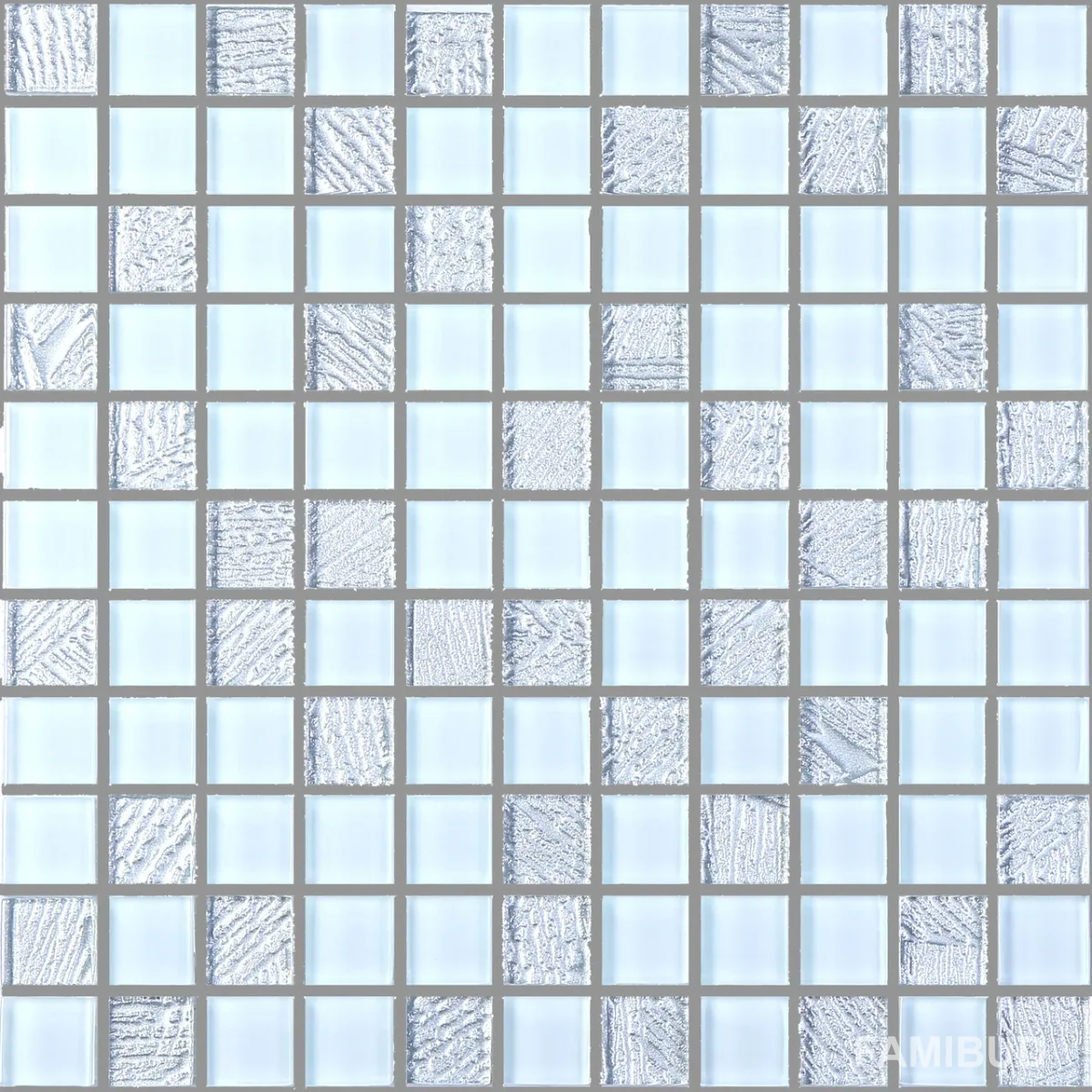 Мозаїка GM 8015 C2 Silver S5-White, 300×300×8, Котто Кераміка