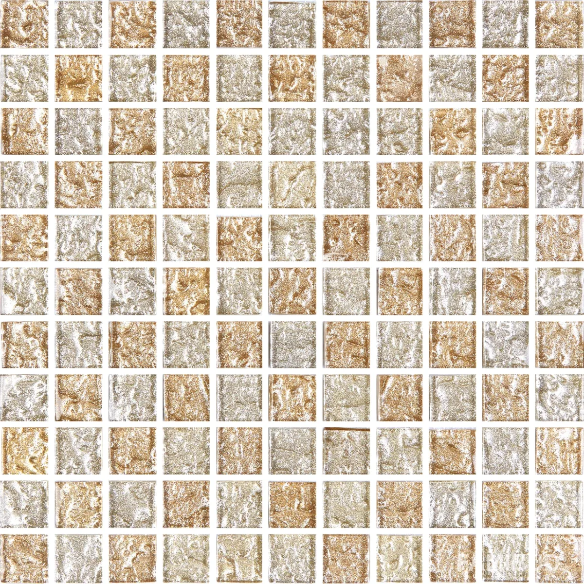 Мозаїка GM 8018 C2 Gold Sand S1-Gold Ambra, 300×300×8, Котто Кераміка