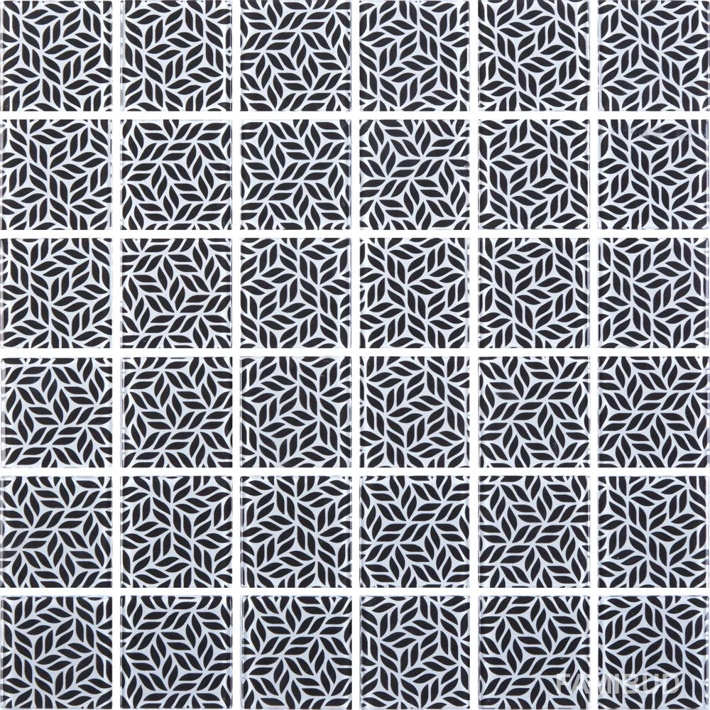 Мозаїка С Print 10, 300×300×8, Білий, Котто Кераміка