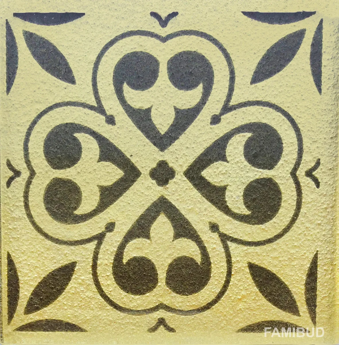 Вставка Tako Light Beige Gold, 73×73×8, Котто Кераміка