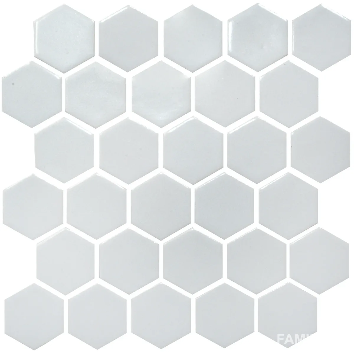 Мозаїка Hexagon Flora Grey Кераміка Лео УКРАЇНА, 295×295×9, Котто Кераміка