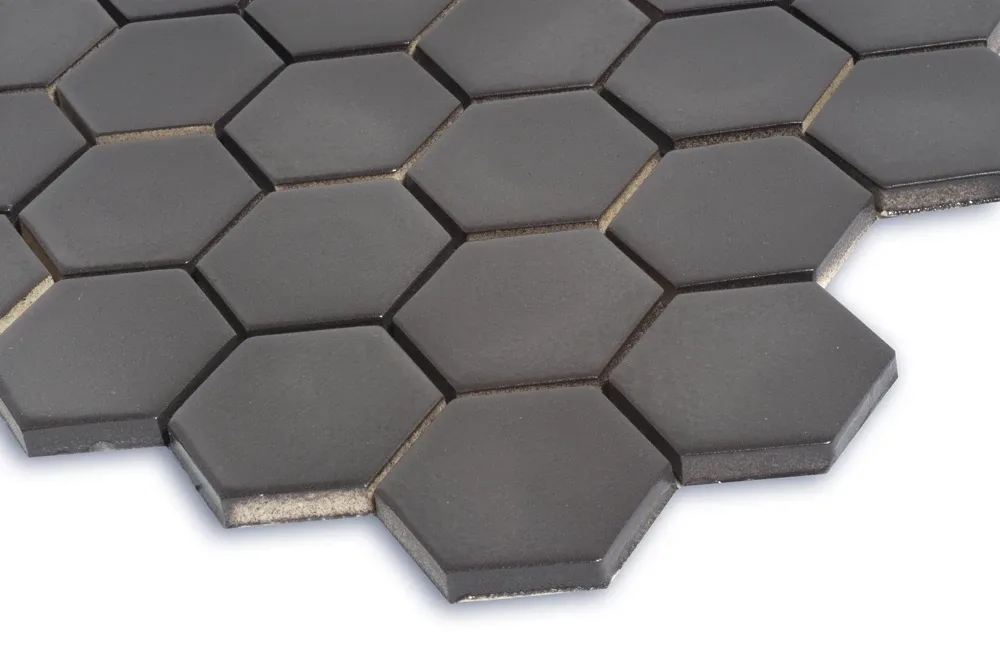 Мозаїка Hexagon Choco Brown Кераміка Лео УКРАЇНА, 295×295×9, Котто Кераміка