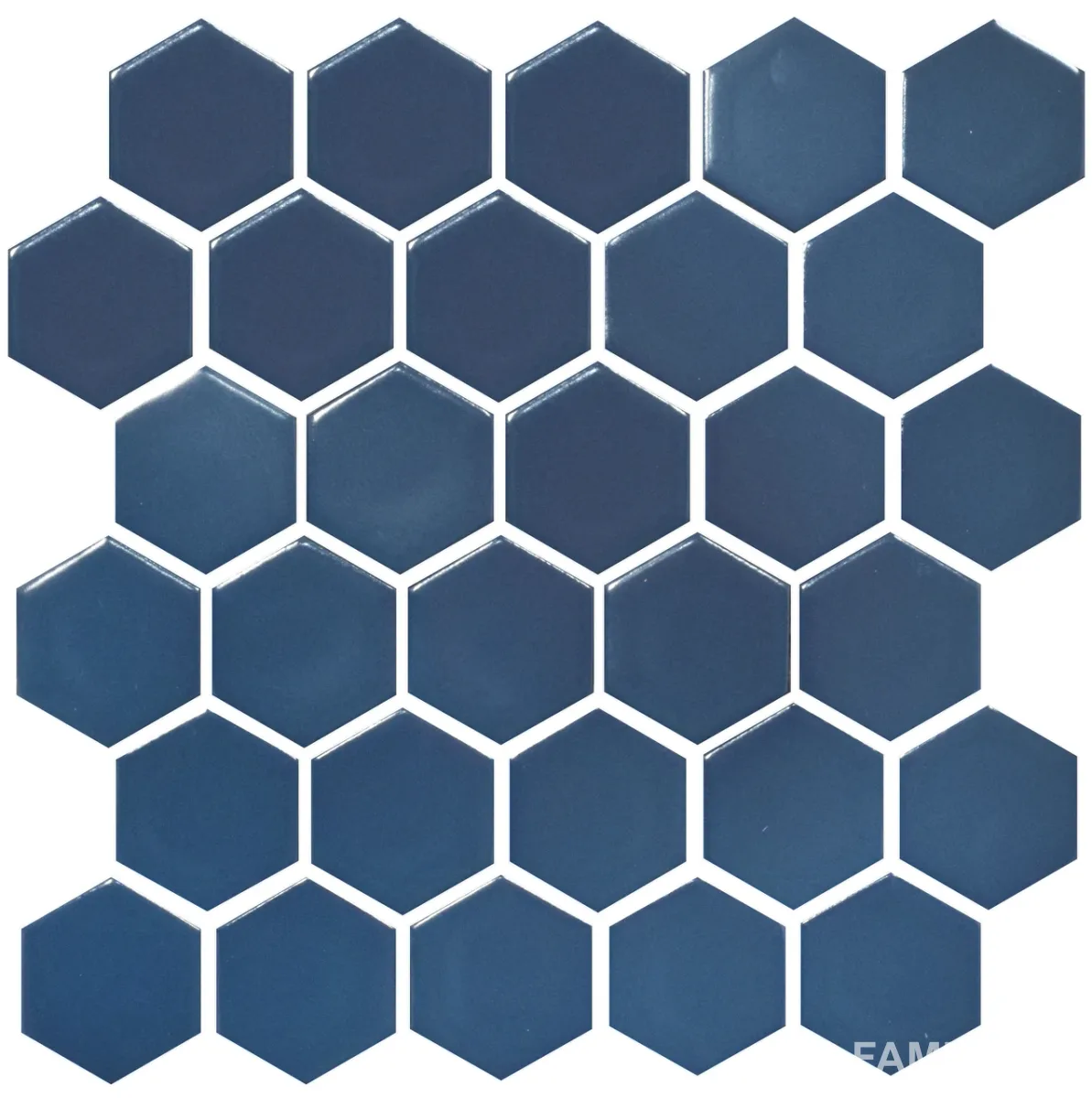 Мозаїка Hexagon Steel Blue Кераміка Лео УКРАЇНА, 295×295×9, Котто Кераміка