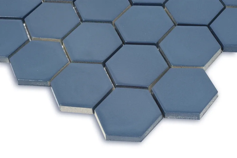 Мозаїка Hexagon Steel Blue Кераміка Лео УКРАЇНА, 295×295×9, Котто Кераміка