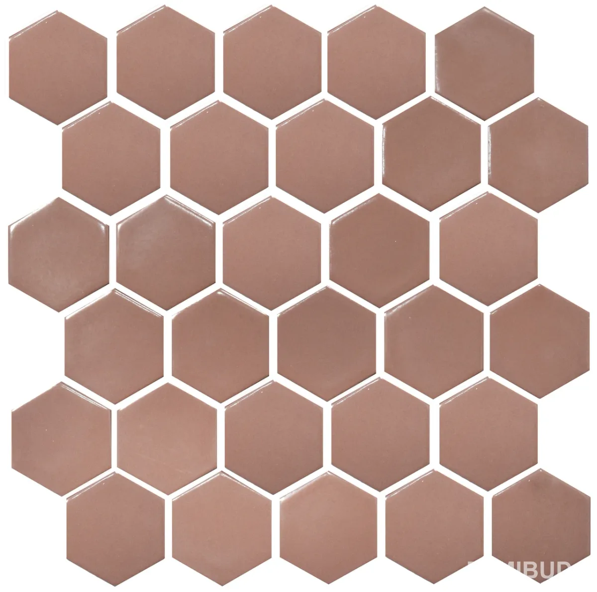 Мозаїка Hexagon Hot Pink Кераміка Лео УКРАЇНА, 295×295×9, Котто Кераміка