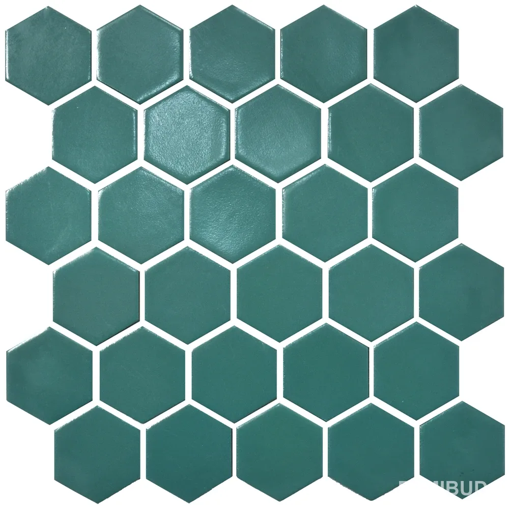 Мозаїка Hexagon Aqvamarine Кераміка Лео УКРАЇНА, 295×295×9, Котто Кераміка