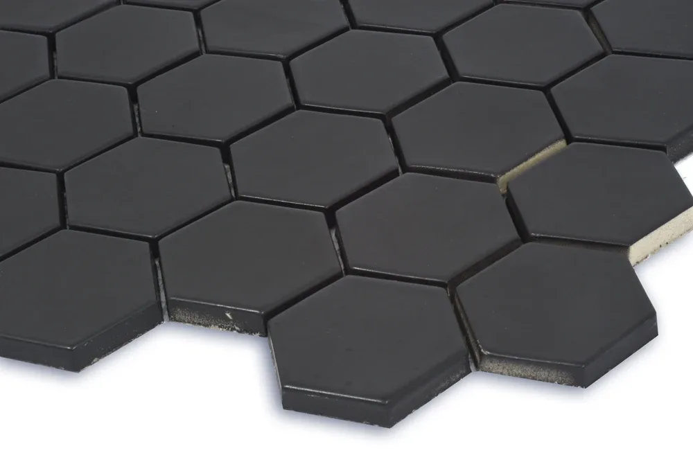Мозаїка Hexagon Black Matt H 6021, 295×295×9, Котто Кераміка
