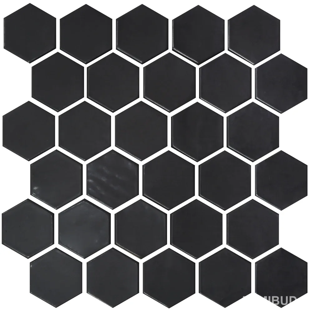 Мозаїка Hexagon Black Matt H 6021, 295×295×9, Котто Кераміка