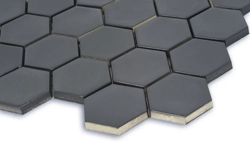 Мозаїка Hexagon Grafit Black, 295×295×9, Котто Кераміка