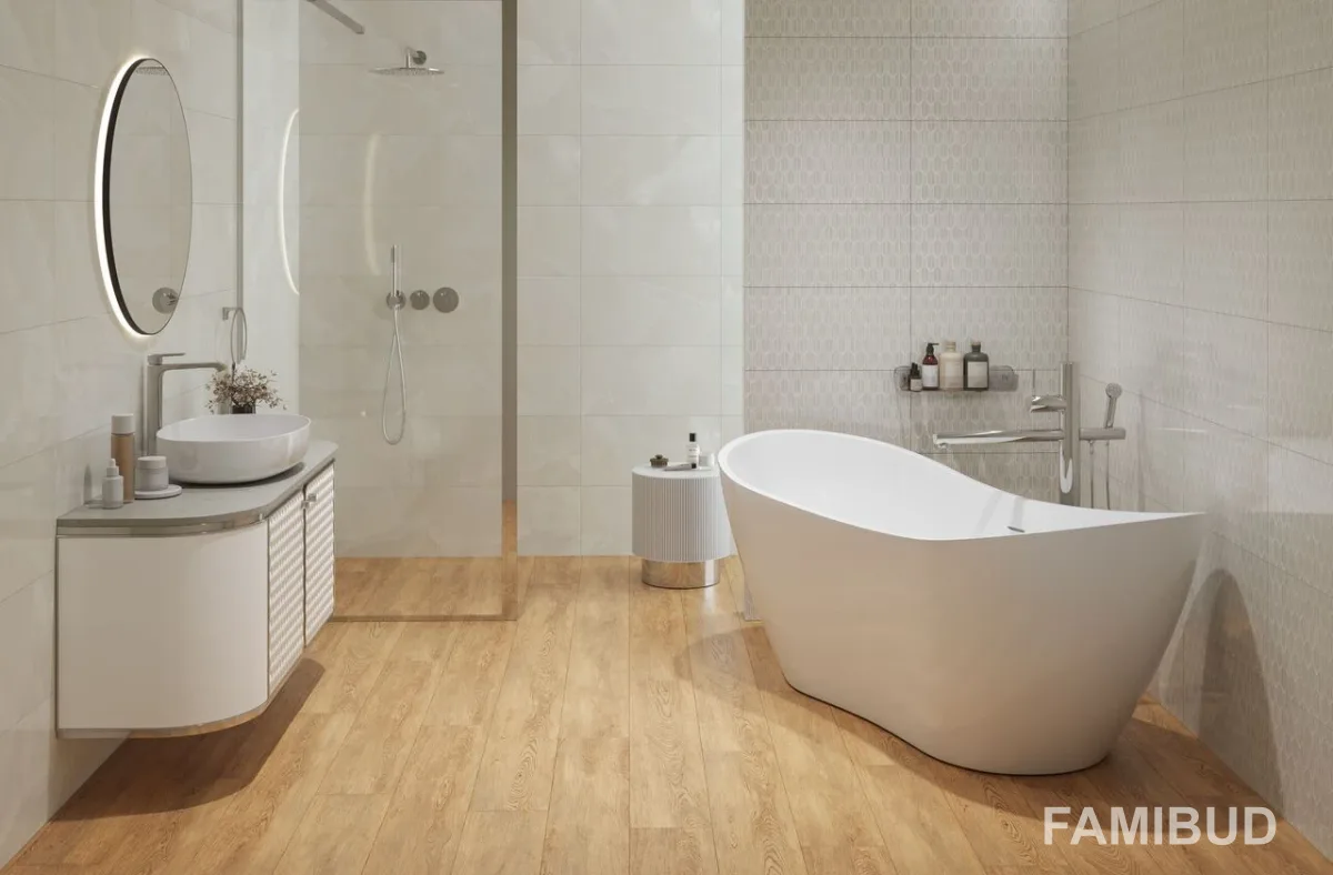 Плитка керамогранітна Harmony Wood Rect ×8
