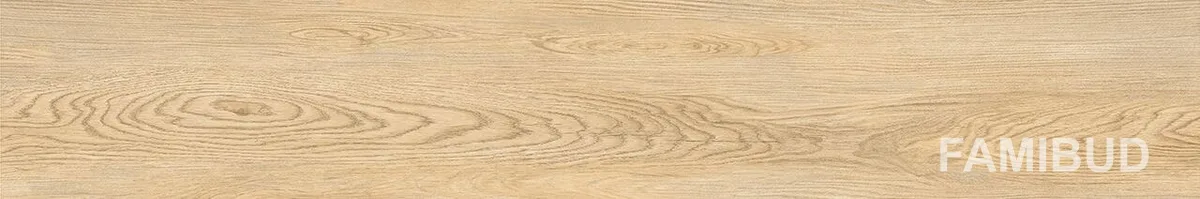Плитка керамогранітна Harmony Wood, 198×1198×8, Світло-бежевий, Golden Tile