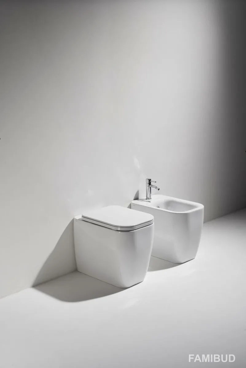 Унітаз підлоговий HE 01 Henges Glossy white, Simas