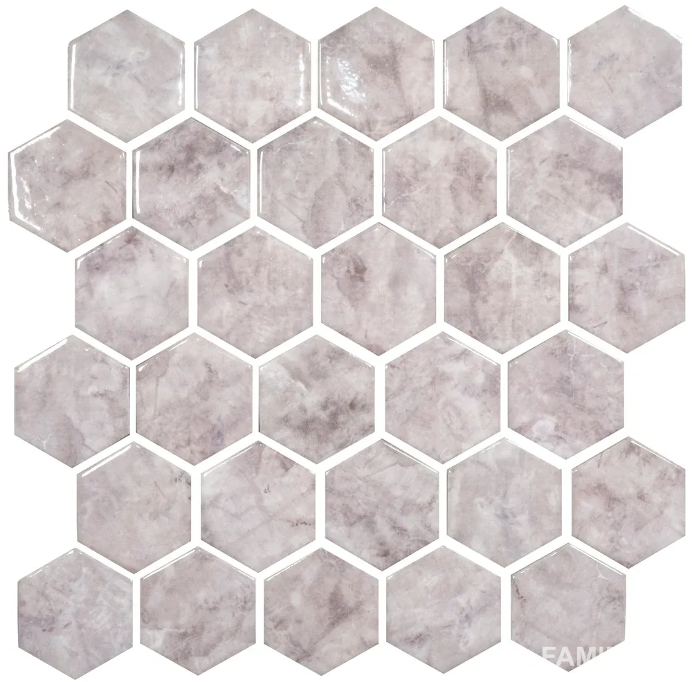 Мозаїка Hexagon HP 6001, 295×295×9, Бежевий, Котто Кераміка