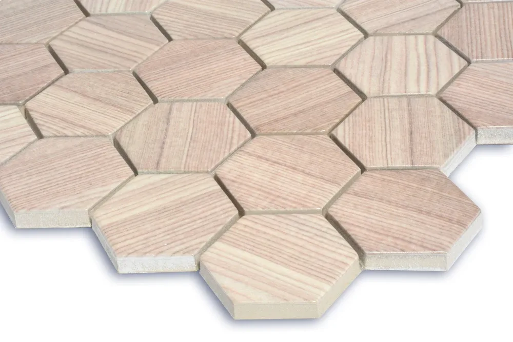 Мозаїка Hexagon HP 6002, 295×295×9, Бежевий, Котто Кераміка