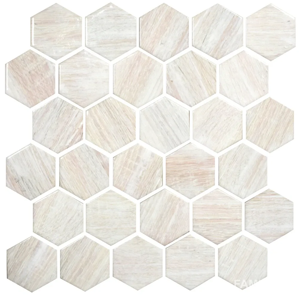 Мозаїка Hexagon HP 6004, 295×295×9, Бежевий, Котто Кераміка