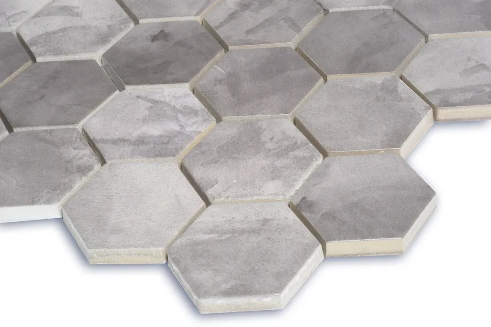 Мозаїка Matt Hexagon HP 6007, 295×295×9, Сірий, Котто Кераміка