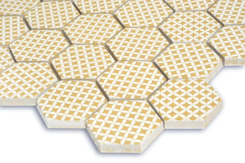 Мозаїка Hexagon HP 6008, 295×295×9, Білий, Котто Кераміка