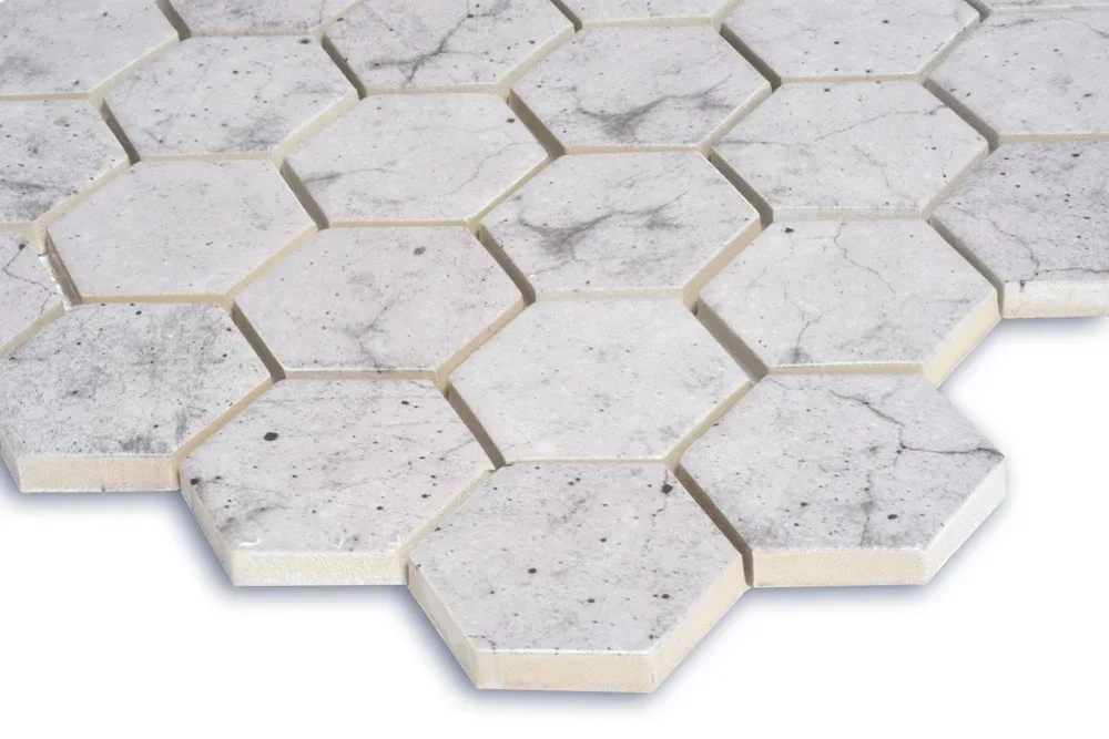 Мозаїка Matt Hexagon HP 6010, 295×295×9, Сірий, Котто Кераміка