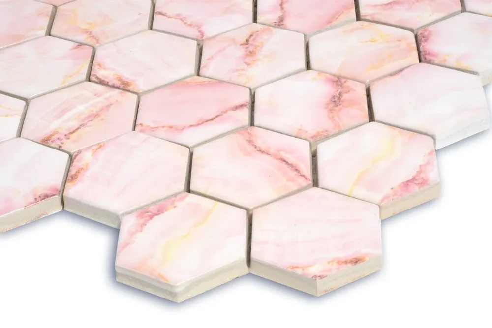 Мозаїка Hexagon HP 6014, 295×295×9, Молочний, Котто Кераміка
