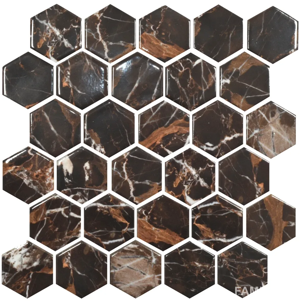 Мозаїка Hexagon HP 6015, 295×295×9, Бежевий, Котто Кераміка