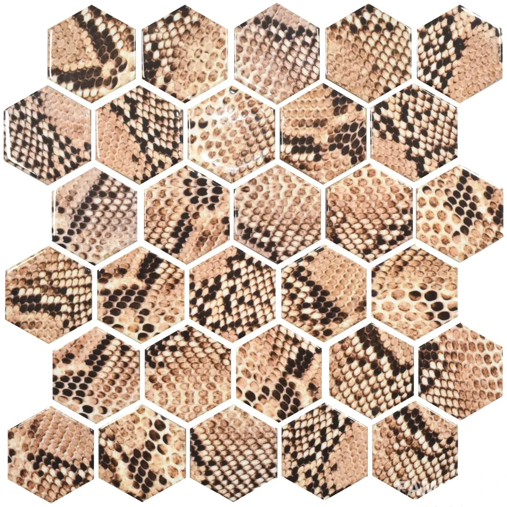 Мозаїка Hexagon HP 6019, 295×295×9, Бежевий, Котто Кераміка