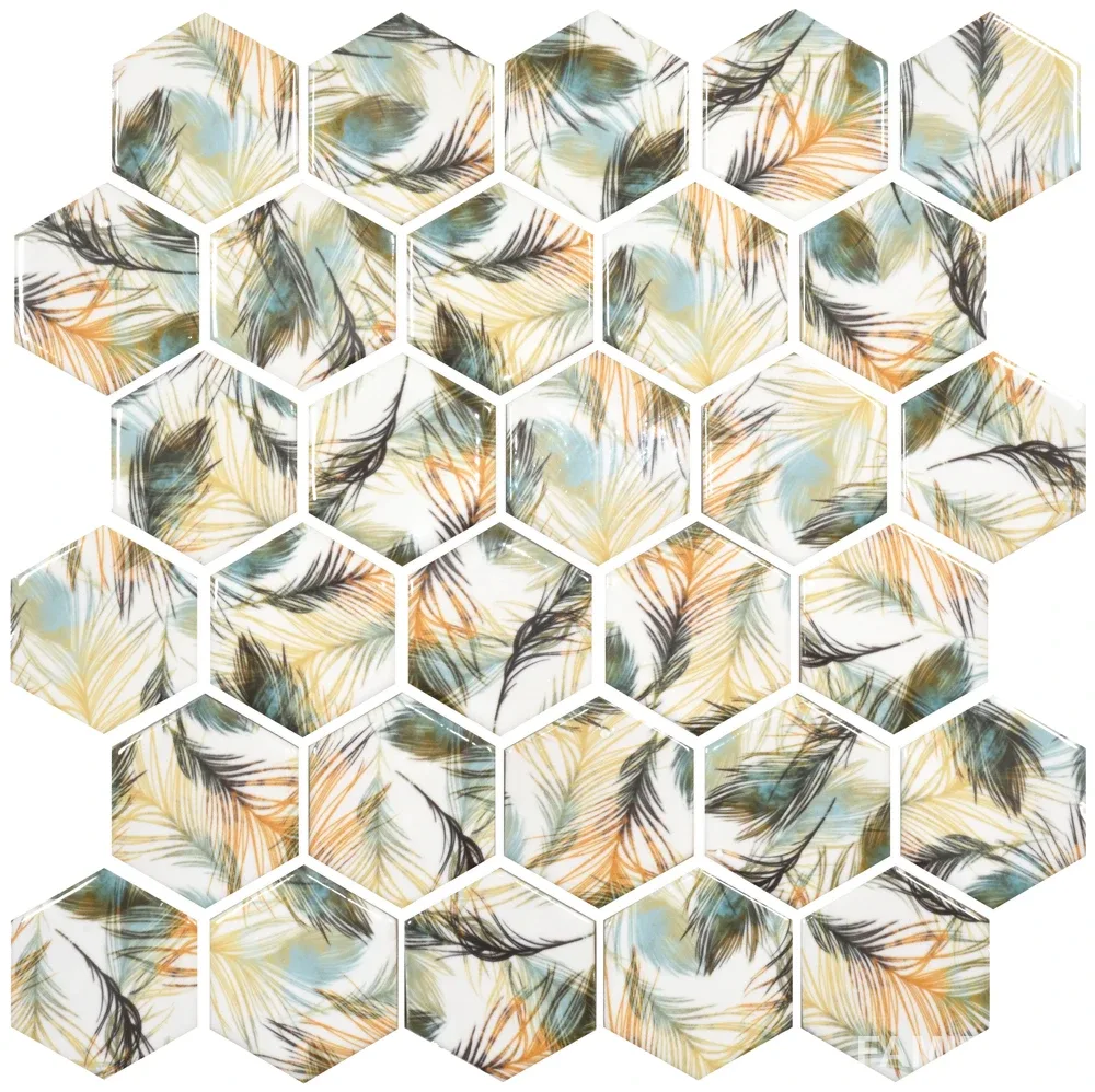 Мозаїка Hexagon HP 6022, 295×295×9, Бежевий, Котто Кераміка
