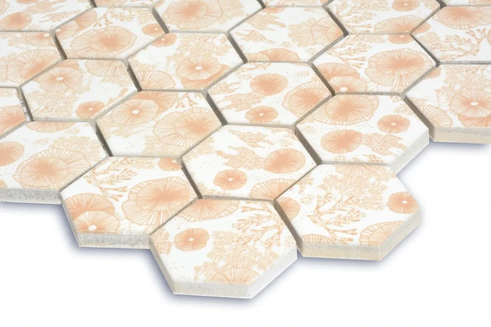 Мозаїка Hexagon HP 6023, 295×295×9, Бежевий, Котто Кераміка