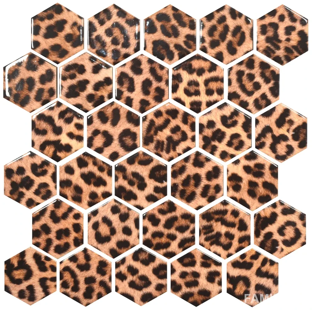 Мозаїка Hexagon HP 6028, 295×295×9, Коричневий, Котто Кераміка