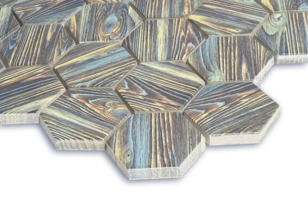 Мозаїка Hexagon HP 6029, 295×295×9, Сірий, Котто Кераміка