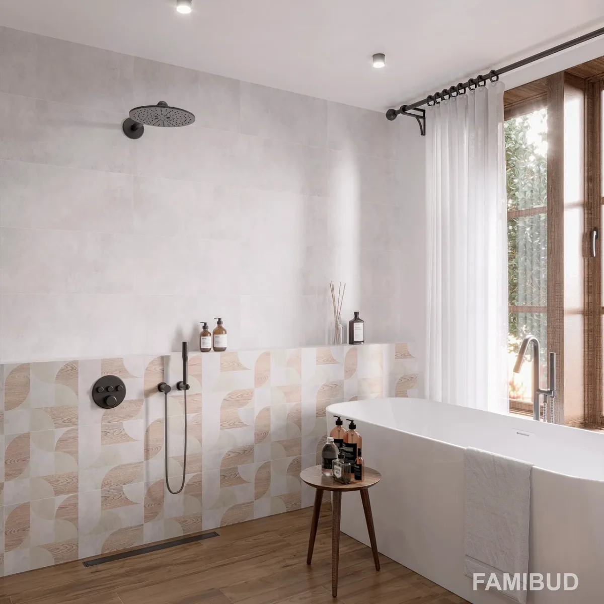 Декор Harmony Mix Slise, 300×600×9, Golden Tile