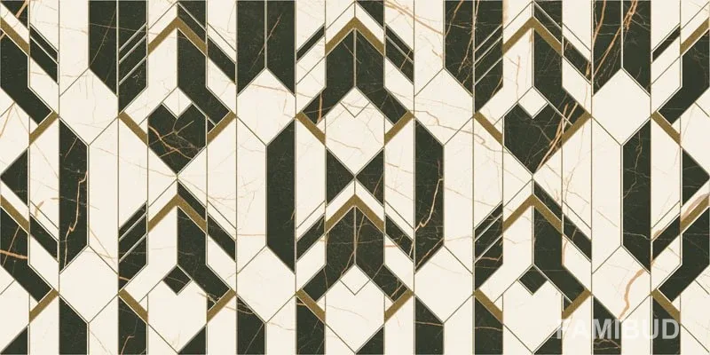 Декор Fancy White Inserto, 300×600×9, Paradyz
