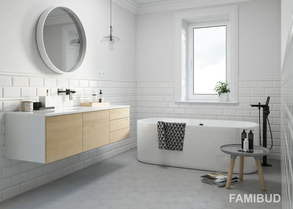 Декор Tamoe Bianco London, 98×198, Paradyz