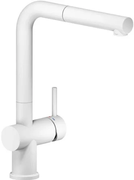 Змішувач для кухні Live Polar White, Nobili