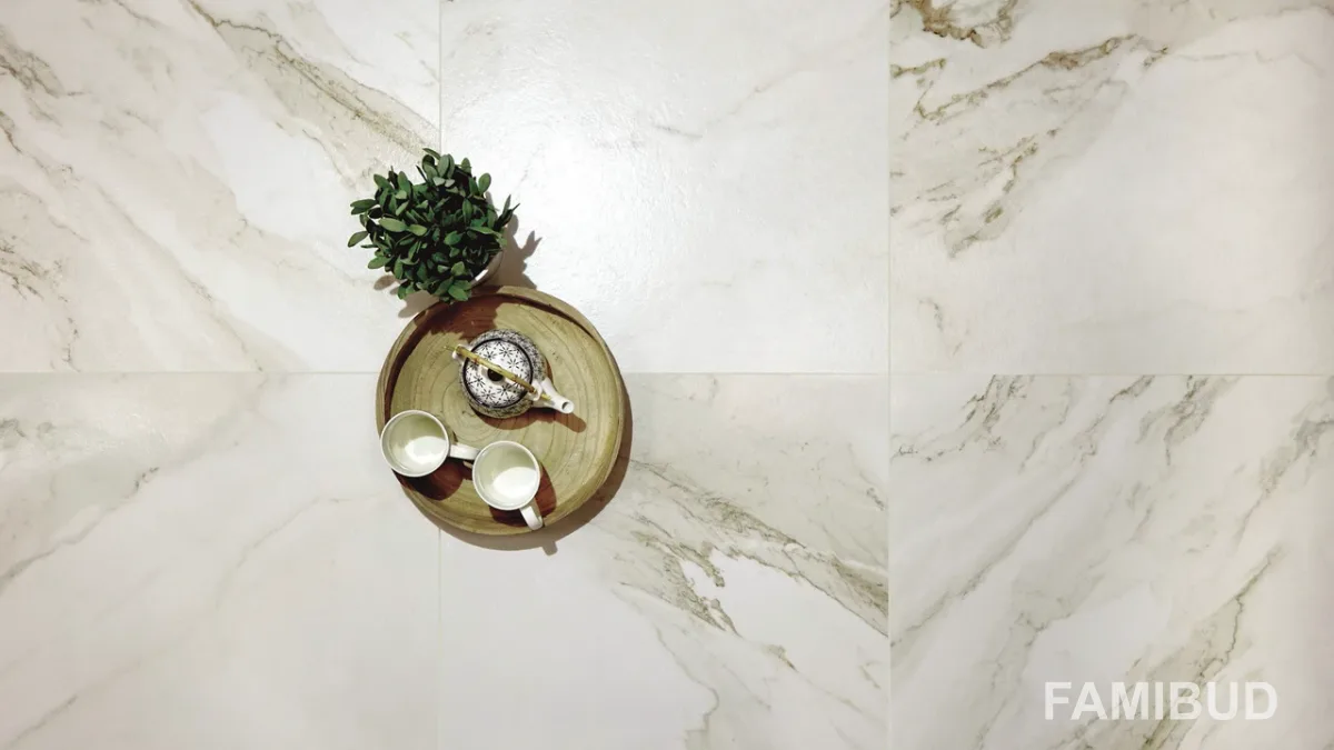 Плитка керамогранітна Calacatta Gold 60 LUX, 600×600×11, Azteca